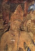 unknow artist Large bodhisattva, cave i Ajanta USA oil painting artist